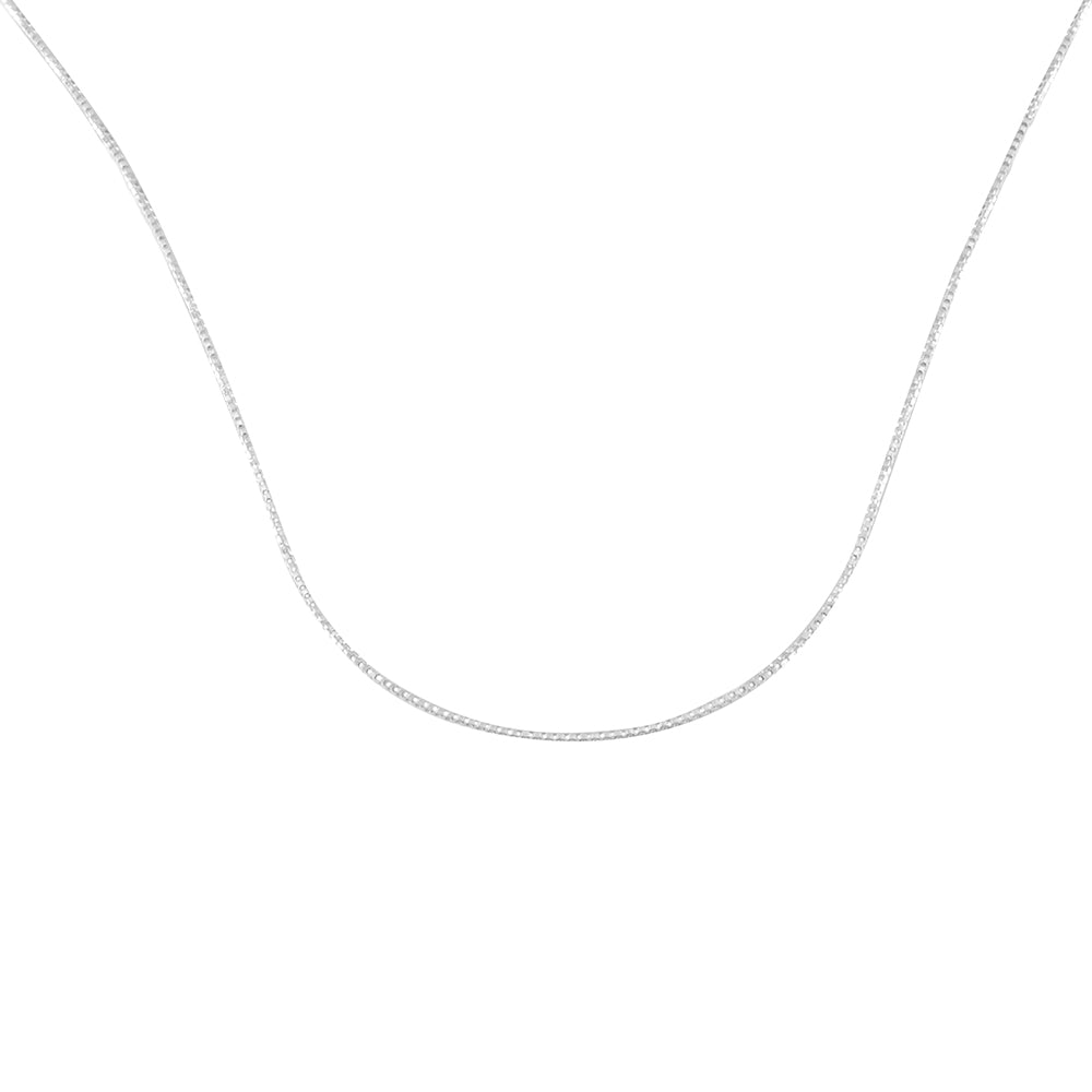 Corrente Prata 925 Veneziana 45 Cm