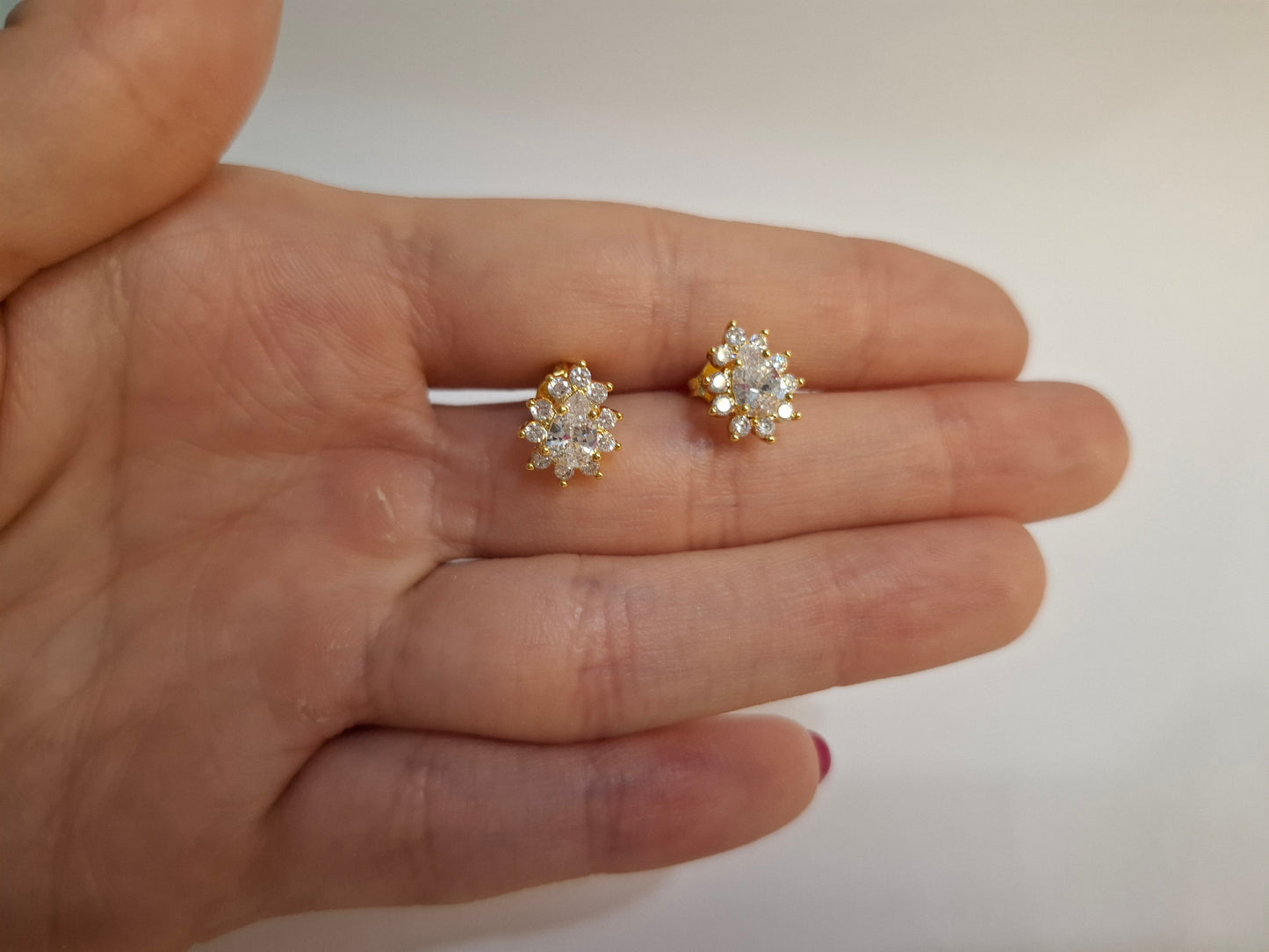 Brinco Gota Cravejada