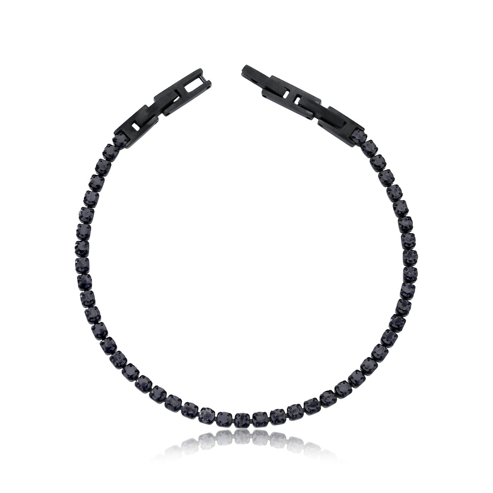 Pulseira Aço Riviera 18 Cm