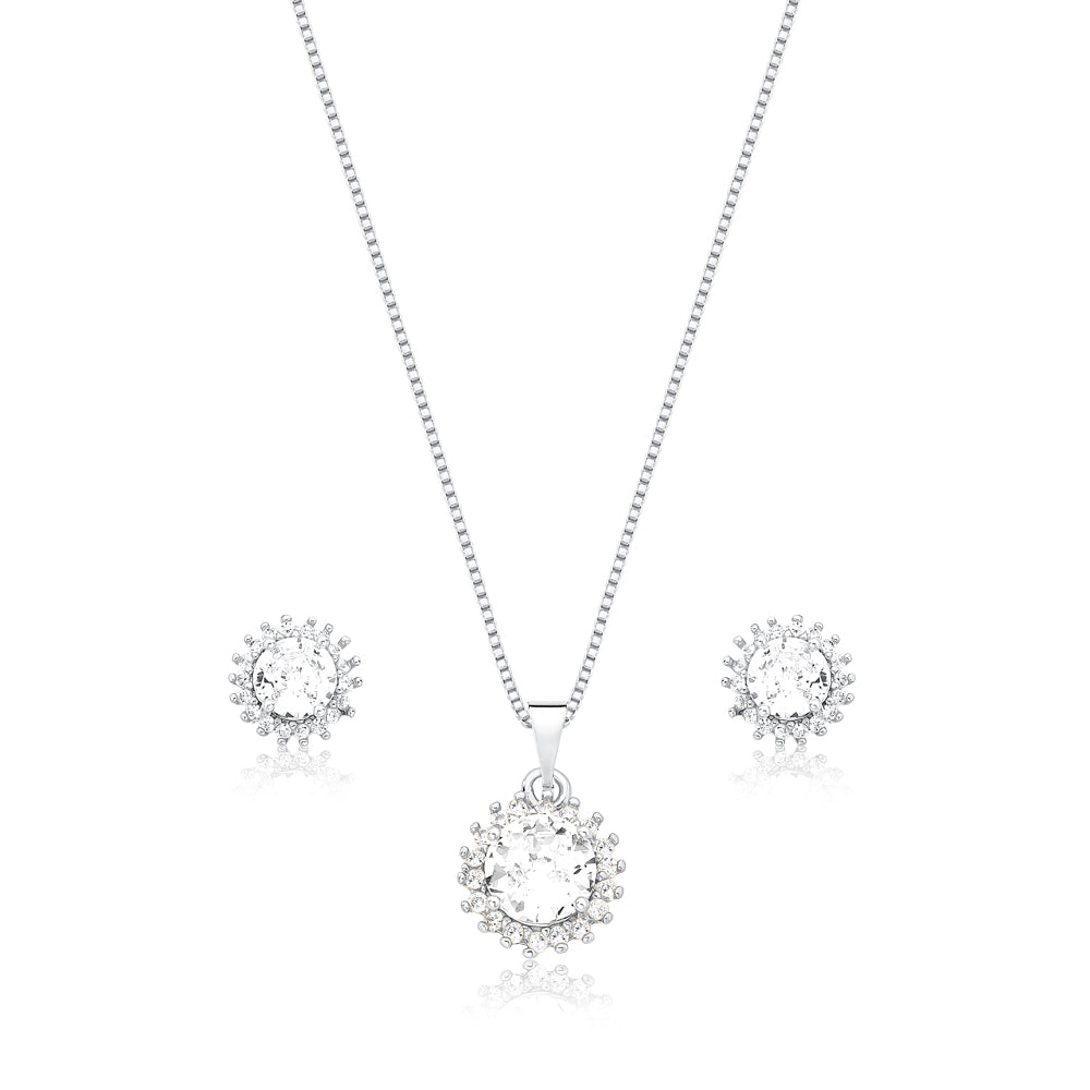 Conjunto Círculo Cravejado