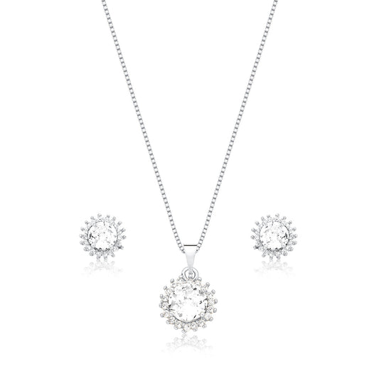 Conjunto Círculo Cravejado