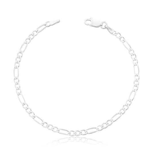 Pulseira Prata 925 Groumet 19 Cm